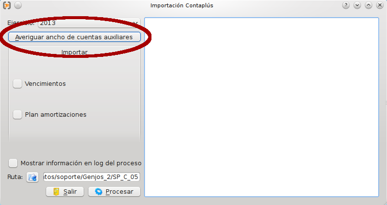 Ancho cuentas