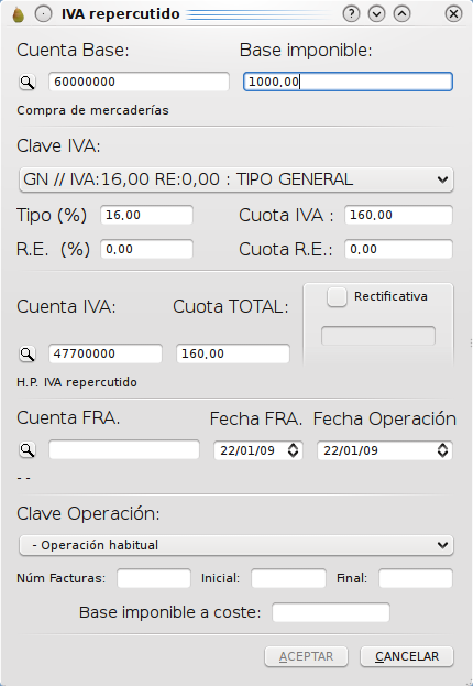 IVA repercutido