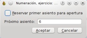 periodos de ejercicio
