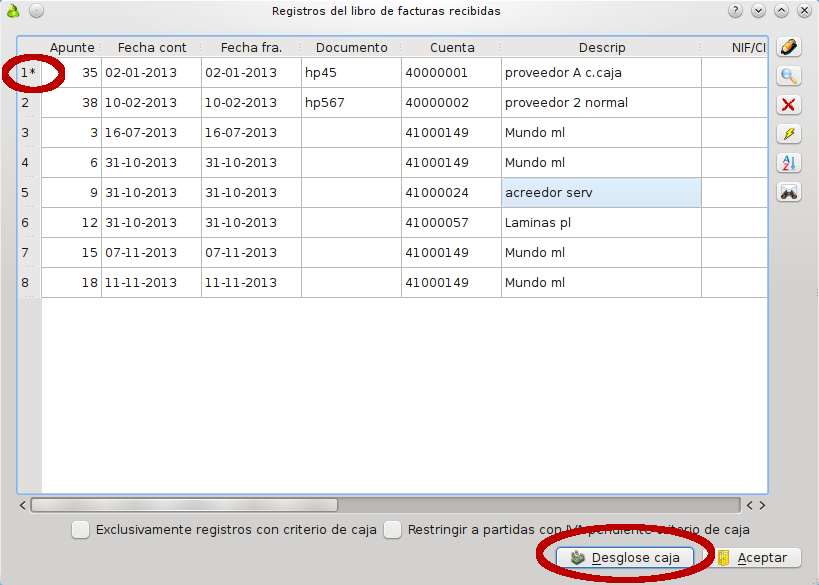 Selec. vtos.